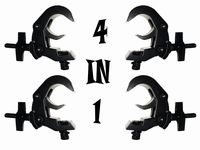 Rasha Products Trigger Clamp Black Pack Of 4