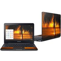 Mightyskins Skin Compatible with Samsung Chromebook 3 11.6" - Sunset | Protective, Durable, and Unique Vinyl Decal Wrap Cover | Easy to Apply, Remove, and Change Styles | Made in The USA