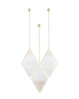 Umbra Dima, Set of 3, Trio Mirrors Apartment Decor/Wall Art, Matte Brass