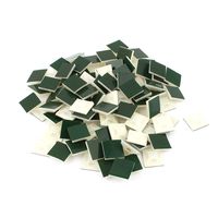 Plastic Self Adhesive Cable Tie Mount Base 13 x 13mm 100 Pcs White