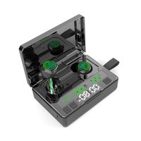 Wireless Earbuds Bluetooth 5.0 Earbuds IPX7 Waterproof TWS Stereo in-Ear Headphones 190H Playtime 5000mAh Charging Case with LED Battery, Thermometer and Time Display Built-in Mic Earphones for Sports