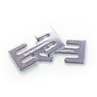 Seat Belt Webbing Clip Accessory - 2 x Locking Clip, Metal - Simply Clip on the Webbing as Needed for Comfort!