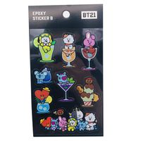 Chutoral BTS Stickers, Variety Vinyl Car Sticker Motorcycle Bicycle Luggage Decal Graffiti Patches Skateboard Stickers for Laptop Stickers(BTS B)