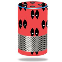 MightySkins Skin Compatible with Amazon Echo (2ND Gen) - Dead Eyes Pool | Protective, Durable, and Unique Vinyl Decal Wrap Cover | Easy to Apply, Remove, and Change Styles | Made in The USA