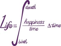 hBARSCI Calculus of Life Vinyl Decal - 5 Inches - for Cars, Trucks, Windows, Laptops, Tablets, Outdoor-Grade 2.5mil Thick Vinyl - Violet