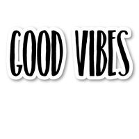 Good Vibes Sticker Inspirational Quotes Motivation Stickers - Laptop Stickers - 2.5" Vinyl Decal - Laptop, Phone, Tablet Vinyl Decal Sticker S183238