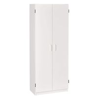 System Build Flynn Wooden Storage Cabinet, White