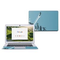 Mightyskins Skin Compatible with Acer Chromebook 14" Cb3-431 - Super Squad | Protective, Durable, and Unique Vinyl Decal Wrap Cover | Easy to Apply, Remove, and Change Styles | Made in The USA