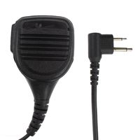 AOER 2 Pin Shoulder Remote Speaker Mic Microphone with PTT Mic for Motorola Radio CP040 CP200 XTNI DTR Vl50