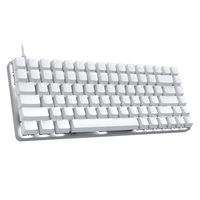 DREVO Excalibur 84 Cherry MX Mechanical Gaming Keyboard Full Metal White LED Backlit (Cherry MX Red Switch, White)