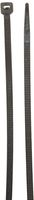 Aviditi Nylon UV Stabilized Cable Tie, 8" L x 0.14" W, Black, Case of 1000 (CTUV840)
