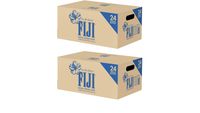 Fiji Natural Artesian Water, 16.9 Fl Oz (Pack of 24 Bottles) (2 Boxes, 24 Pack, 500mL Bottles)