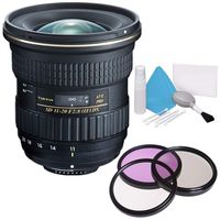 Tokina at-X 11-20mm f/2.8 PRO DX Lens for Nikon F (International Model) + Deluxe Cleaning Kit + 82mm 3 Piece Filter Kit