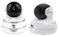 EBAKIN 1080P Security Indoor Smart Camera, Wireless HD Home Surveillance IP Camera with Real-time Activity Alerts Two-Way Audio Night Vision Baby Camera Panorama View Infant Pet Office