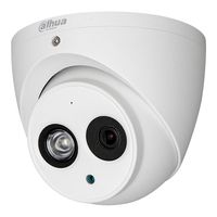 Dahua Lite 2MP HDCVI IR Eyeball 2.8mm Multi-Format Starlight Security Camera, White (A21CG02)