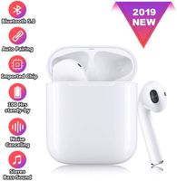 Bluetooth Earbuds,Noise Canceling Sports Headphones with Charging Case IPX5 Waterproof Stereo Earphones in-Ear Headsets,for iPhone Android Apple Airpod/iPhone yusheng