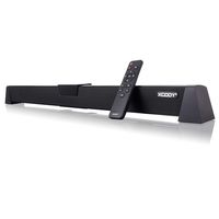 XGODY TV Sound Bar Built-in Subwoofer, 31 Inch S-XS02 Bluetooth Soundbar Wireless Wired Audio Surround Sound System with Remote Control 4.0 Channel