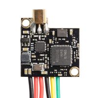 Wolfwhoop TX5 FPV Transmitter 25/200mW Support Betaflight OSD Backpack Configuration VTX for Runcam Micro Swift