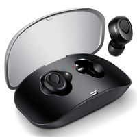 Wireless Earbuds, Bluetooth Headphones Stereo Earphone Cordless Sport Headsets Compatible with Microphone & Charging Case for iPhone 8 X 7 7 Plus 6S 6S Plus