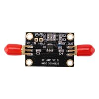 Low Noise Amplifier, RF Amplifier, Asixx LNA 0.05-4GHz NF=0.6dB Low Noise Amplifier or Wide Band Amplifier Signal Receiver for RF FM HF VHF/UHF Ham Radio