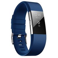 Youkex Compatible with Fitbit Charge 2 Bands, Small Adjustable Replacement Wristband for Fitbit Charge 2 Smart Fitness Watch Women Men (Royal Blue, Small)