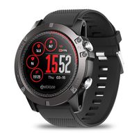 Zeblaze Vibe 3 ECG Smart Watch, IP67 Waterproof 4.0 Bluetooth Sport Fitness Tracker, 1.22" Color Touch Screen, Activity Tracking Multi-sensors Mobile Alerts Pedometer Sleep Monitor Smartwatch(Black)