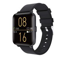 Kalakate Smart Watch for Men Women, Fitness Tracker with IP68 Waterproof for Android iOS Phone, Smartwatch with 1.54" Touch Screen, Pedometer, Heart Rate, Sleep Monitoring, Weather Forecast (Black)