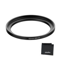 UltraPro Step-Up Adapter Ring 52mm Lens to 58mm Filter Size