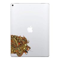 FINCIBO 5 x 5 inch Aztec Lion Removable Vinyl Decal Stickers for iPad MacBook Laptop (Or Any Flat Surface)
