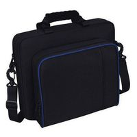 Travel Carrying Case Compatible with PS4, Popmall Multifunctional Travel Storage Carry Case Protective Shoulder Bag Compatible with PS4 PlayStation4 PS4 Slim System Console Accessories