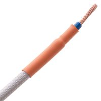 2:1 Shrinkflex Polyolefin Heatshrink Tubing - 1/8" - Orange 1 ft piece