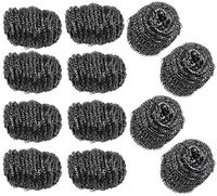 Iconikal 20g Stainless Steel Scrubber Scourers, 12-Pack Pads