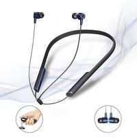 KONSANY Neckband Bluetooth Headphones with CVC 6.0 Noise Cancelling Microphone, Lightweight Extra Bass HD Stereo Sports Cycling Hands-Free Waterproof Neckband Bluetooth Wireless Earbuds for Music/Call