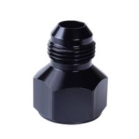 EVIL ENERGY Female AN10 to Male AN6 Flare Reducer Hose Fitting Adapter Black
