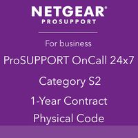 NETGEAR ProSUPPORT, 1-Year 24x7 On Call Support, Category S2 (PMB0S12P)