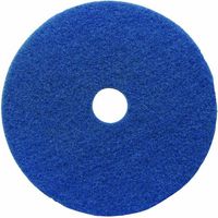 Lundmark Blue 17-Inch Floor Pad for Wet Scrubbing or Heavy-Duty Spray Cleaning up to 350 RPM, TKL17BL