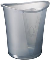 Leitz 18 Litre Waste Bin, Plastic, Allura Range, Quartz Grey