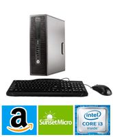 HP ProDesk 400 G1 SFF Desktop, Intel Core i3, 8GB RAM, 500GB HDD, Windows 10 (Renewed)