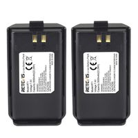 Retevis RT1 Two Way Radio Battery 3000mAh Original Li-ion Radio Battery Compatible with TYT Tytera TC-3000A Retevis RT1 Walkie Talkie (2 Pack)