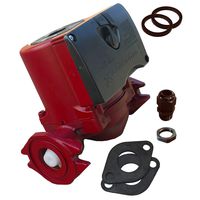 Grundfos 26-99 FC, 3 Speed Circulator, UPS 26-99, Cast Iron, 1/6 HP with Universal Pump Gasket and Wire Gland