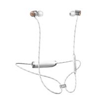 House of Marley Uplift 2 Wireless Headphones with Microphone, Silver