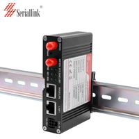 Seriallink Industrial 4G LTE Router 1xan 1xWan Ports DIN LTE Wirelss Router Supported AT&T
