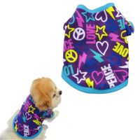 haoricu Puppy Clothes, Spring Winter Pet Coat Pet Dog Clothes Cat Puppy Pet Puppy Vest T Shirt Small Pet Clothes Dog Hoodie Custome Apparel Warm Sweatshirt (XS, Purple)