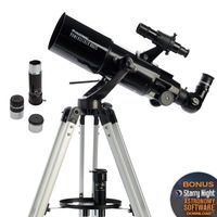 Celestron 21087 PowerSeeker 80AZS Telescope (Black)