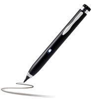 Navitech Grey Fine Point Digital Active Stylus Pen