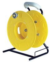 Hand Wind Cord Reel, Yellow
