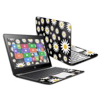 Mightyskins Skin Compatible with Hp Chromebook 11 G5 11.6" - Daisies | Protective, Durable, and Unique Vinyl Decal Wrap Cover | Easy to Apply, Remove, and Change Styles | Made in The USA