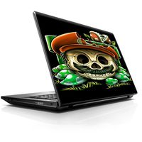 15 15.6 inch Laptop Notebook Skin vinyl Sticker Cover Decal Fits 13.3" 14" 15.6" 16" HP Lenovo Apple Mac Dell Compaq Asus Acer / Gangster Mario face