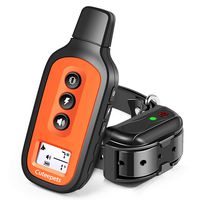 Cuteepets Dog Training Collar, Waterproof and Rechargeable Shock Collar for Dogs w/3 Training Modes, Up to 1600Ft Remote Range, Adjustable Collar Strap for Small Medium Large Dog, All Breeds