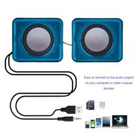 Portable USB 2.0 Multimedia Desktop Computer Notebook Mini Speaker Music Stereo Home Theater Party Speaker 3.5mm Jack